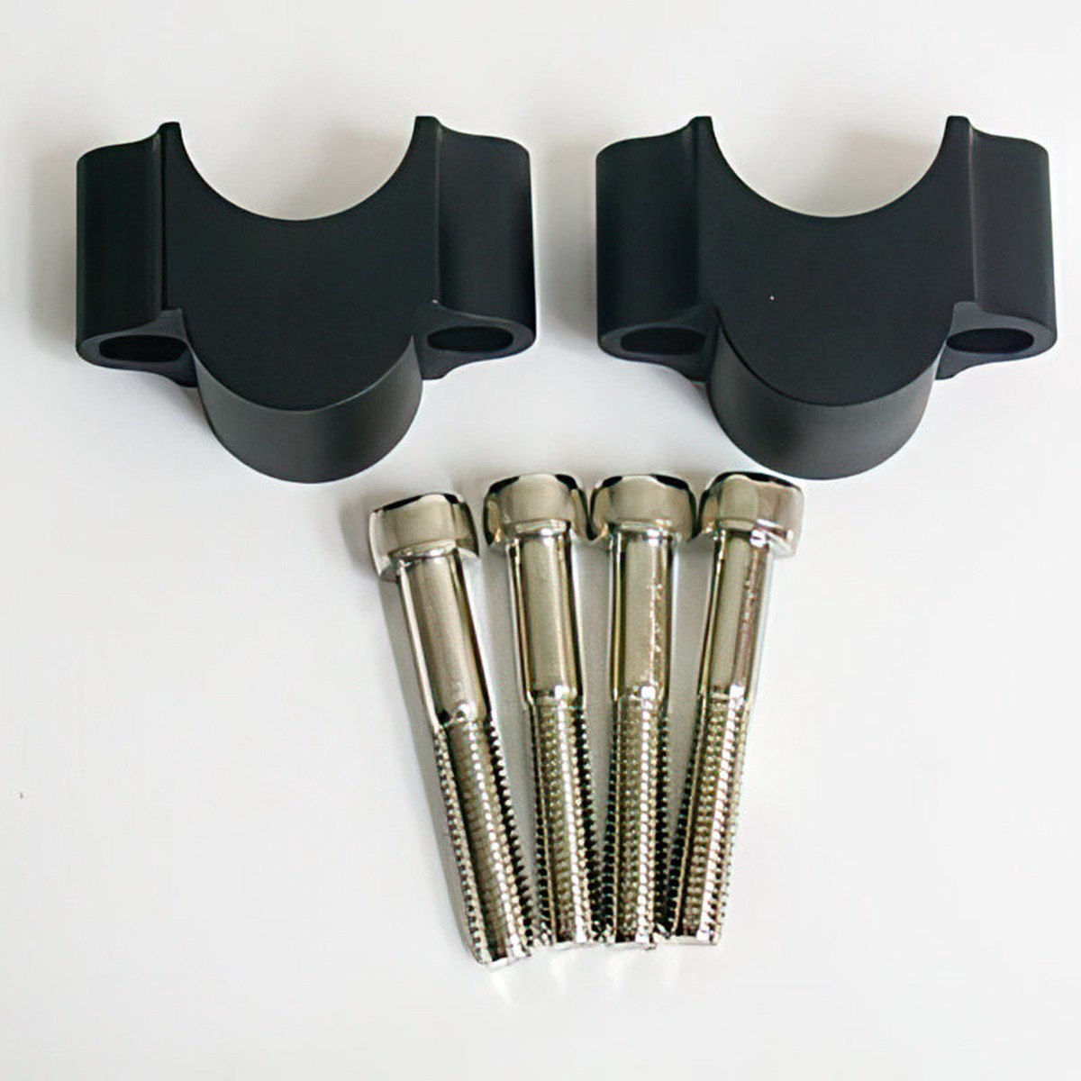 Bar Risers Black 25mm 28.6 fat to 28.6 fat Tech7 (BR286B)