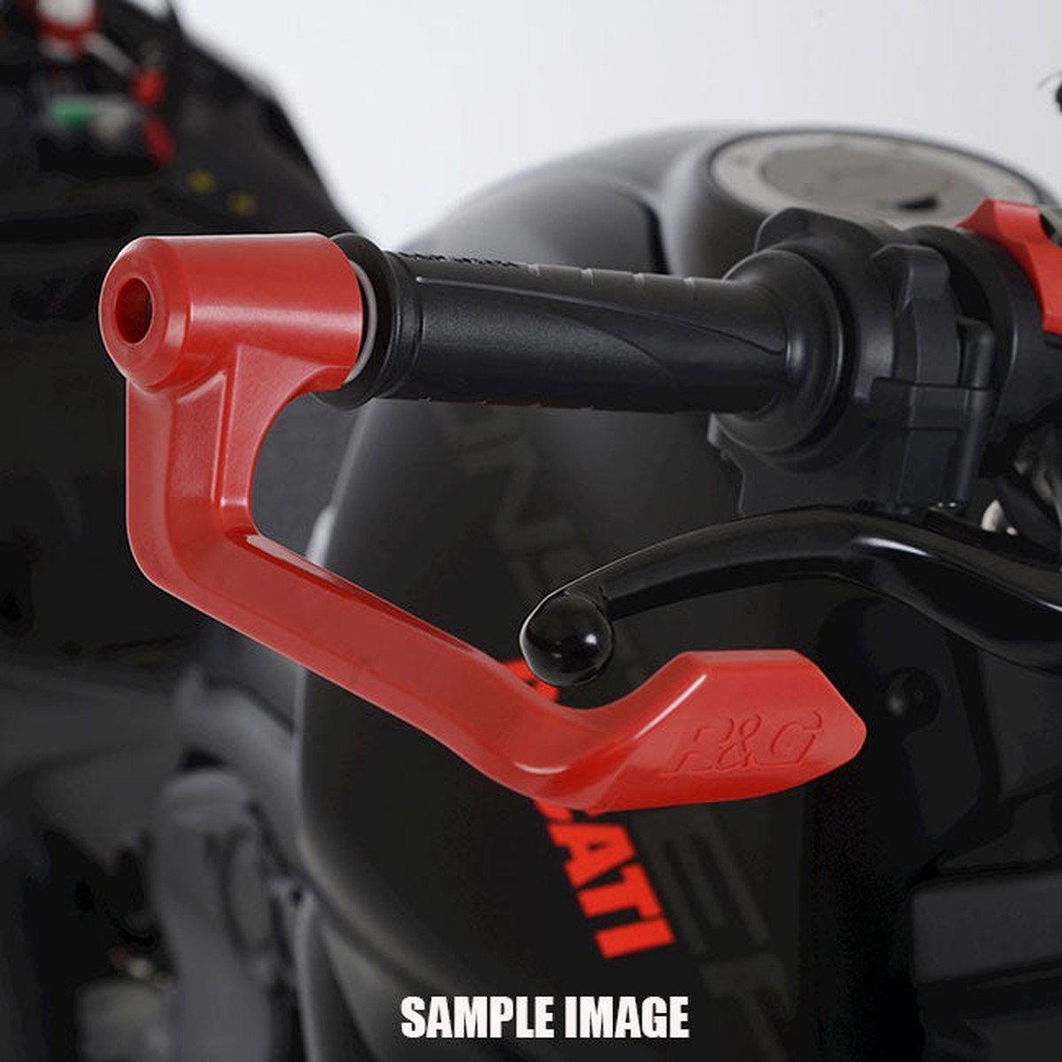 Brake Lever Guard Red Honda 19-21mm R&G (BLG0035RE)