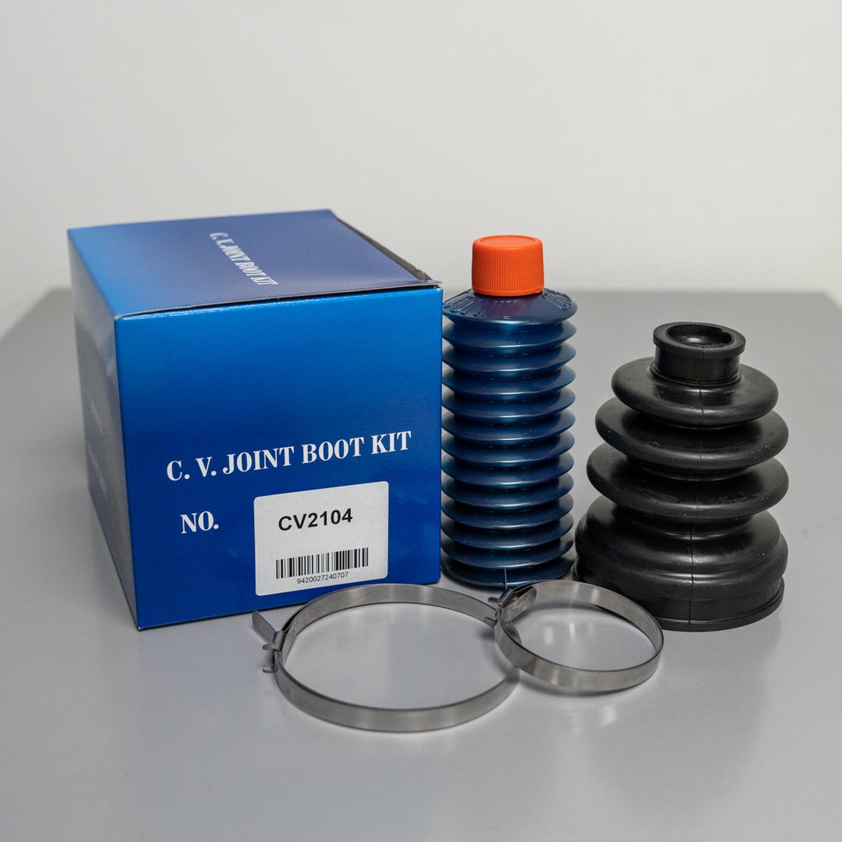 CV Boot Kit Universal joint ID 62mm / shaft ID 20mm / 90mm long Tech7 (CV2104)