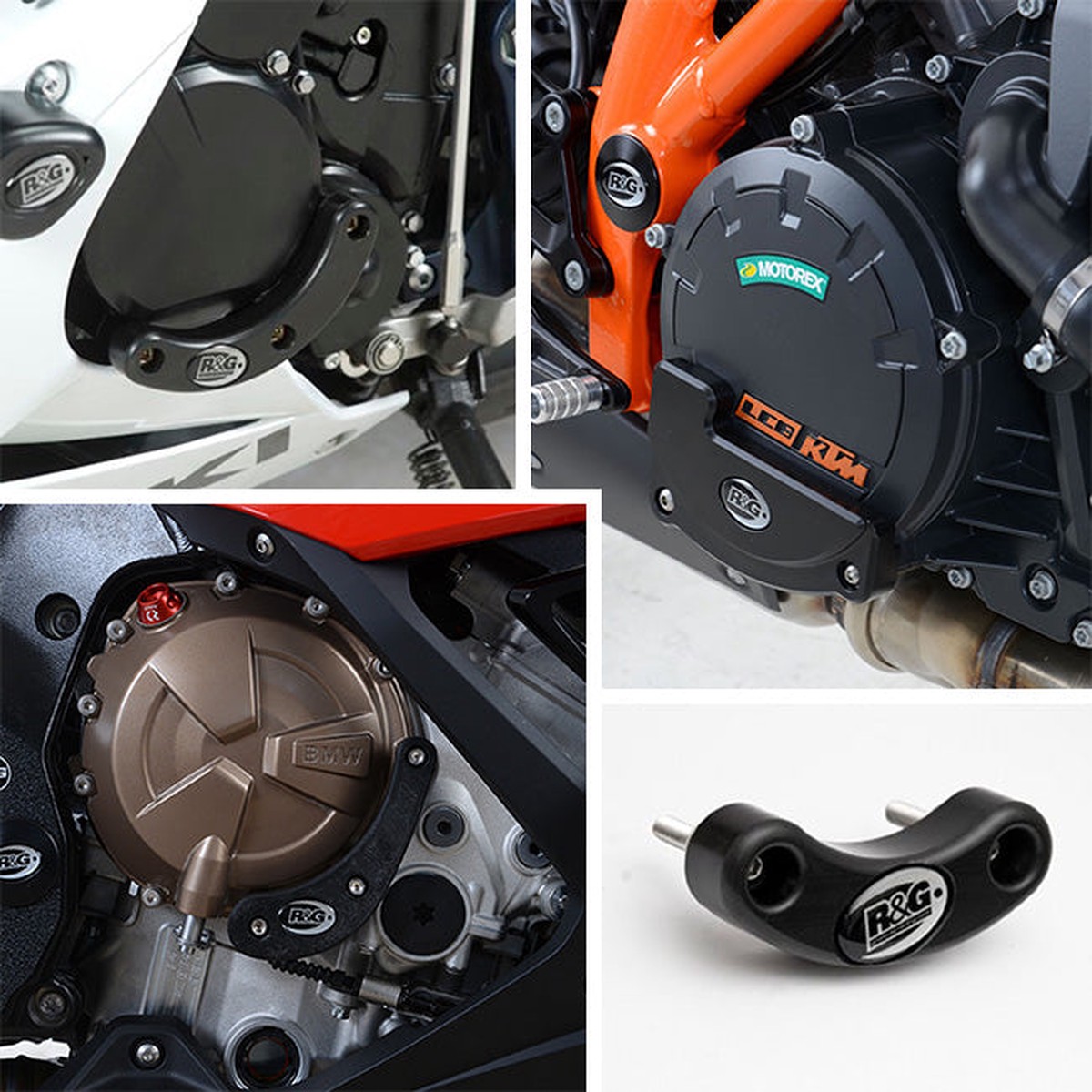 Engine Case Slider RHS- Honda R&G (ECS0030BK)