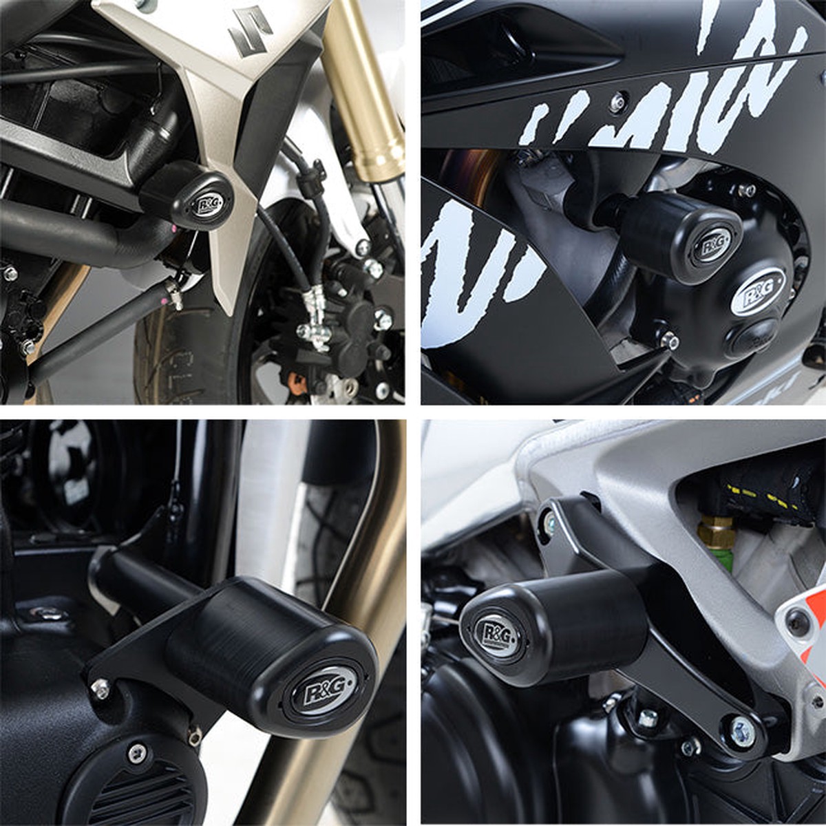 Aero no-cut Frame Sliders CBR500R 16- R&G (CP0405WH)