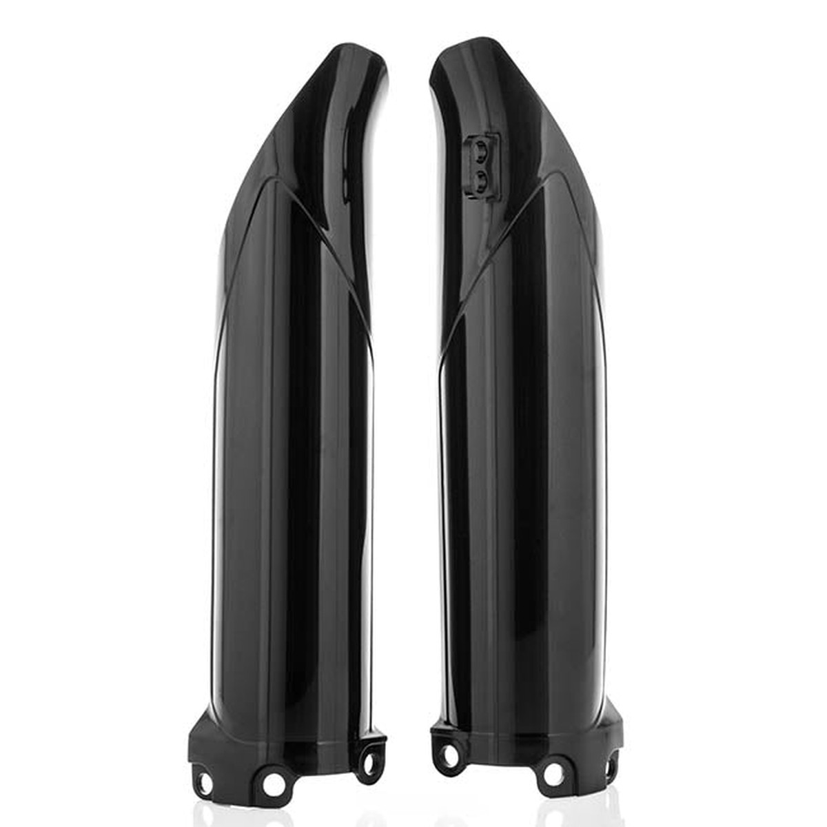 I Lower Fork Cover Black CR125/250- CRF250/450R/X Acerbis Indent (11623.090)