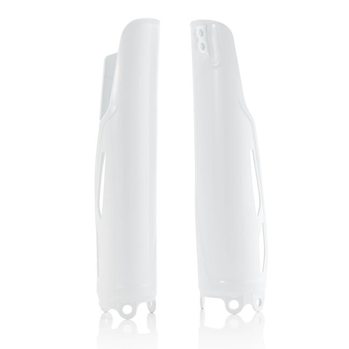 Lower Fork Covers White Honda CRF Acerbis (23607.030)