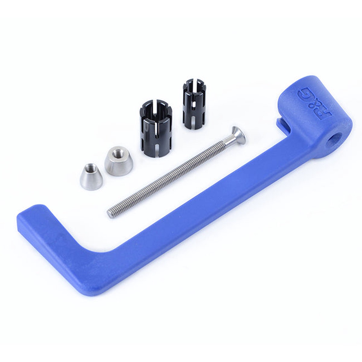 Moulded Lever Guard Blue Ninja H2 SX 18- R&G (MLG0020BL)