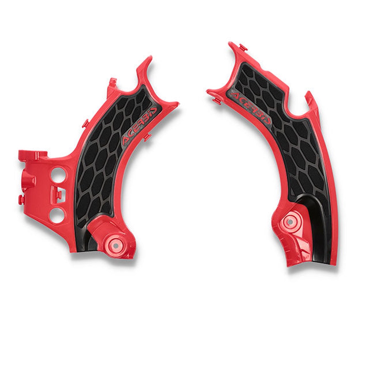 X-Grip Frame Guards Red/Black CRF250/450R/RX Acerbis (24715.349)