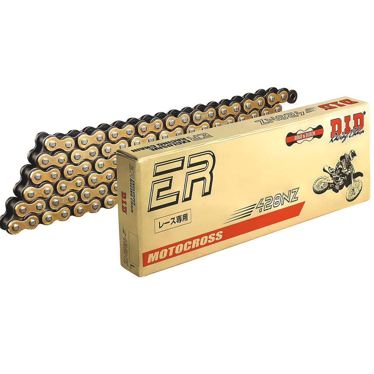 428NZ 136FB G&B Race chain w/ FJ clip link DID (428NZ136G)