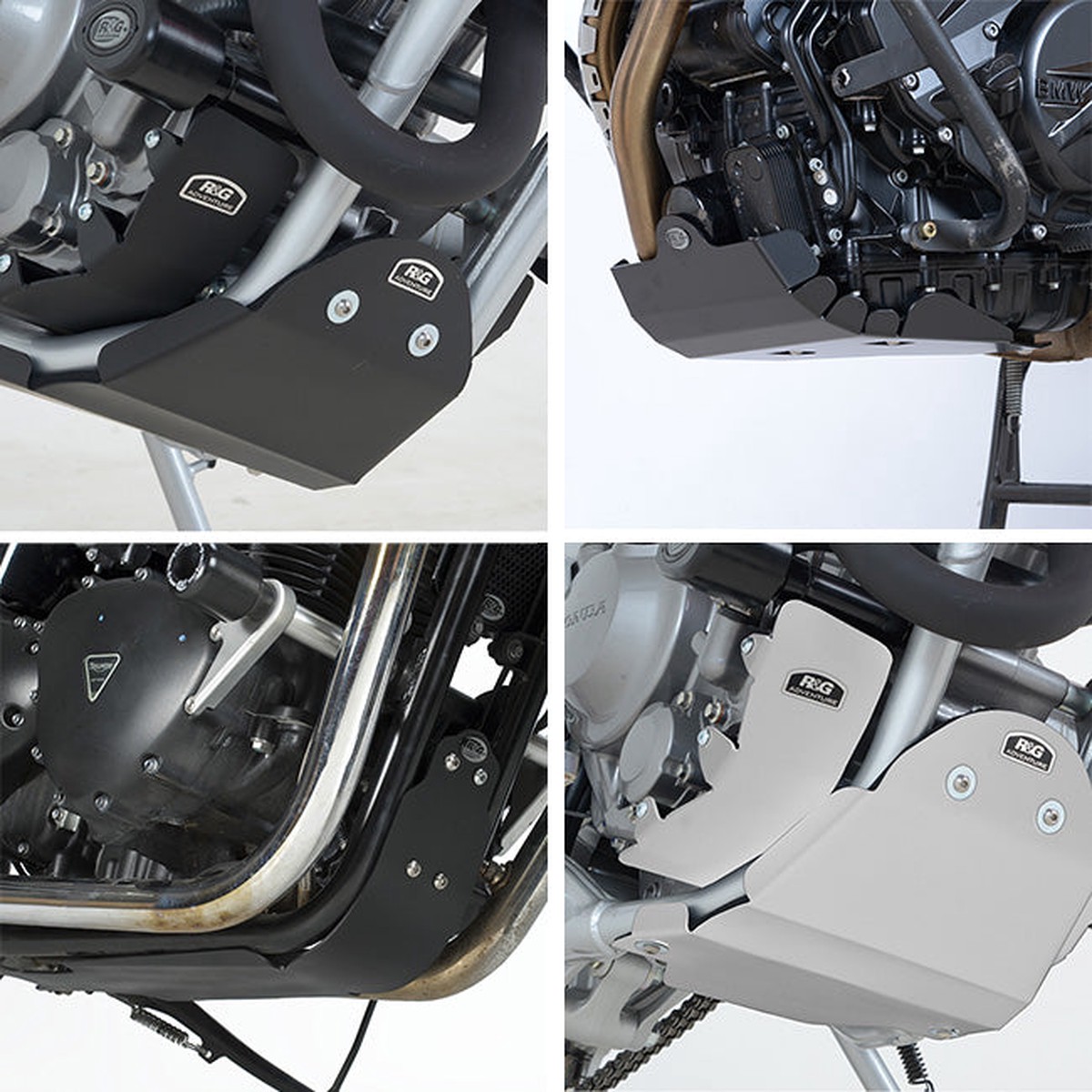 Bash Plate Honda Silver CRF450X/R 13- R&G (BP0008SI)