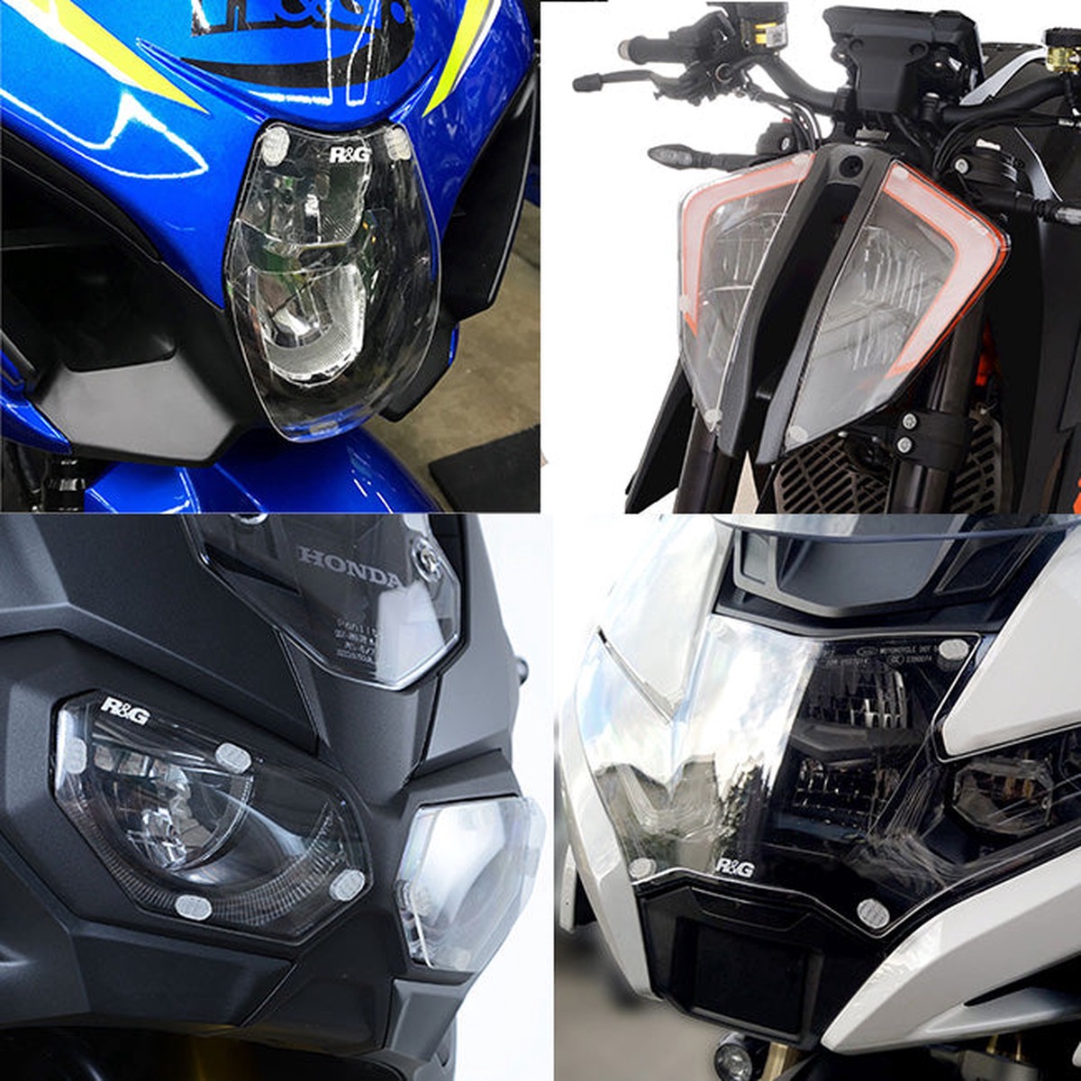Headlight Shield Honda CB300R 18- R&G (HLS0078CL)