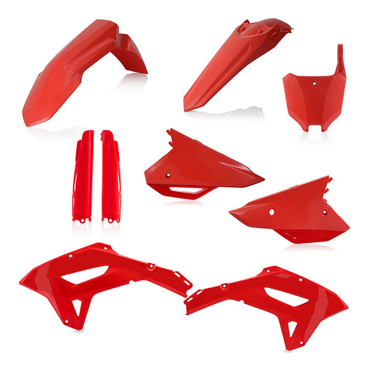 Honda Full Plastic Kit (CRF450RX/250RX 21-23/22) Red Acerbis (24582.110)