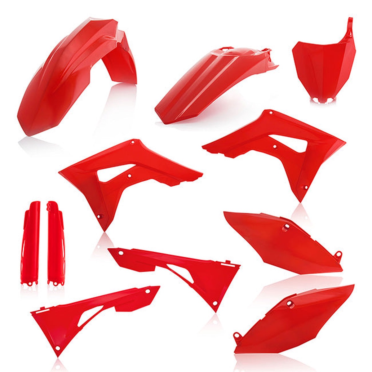 I Honda Full Plastic Kit (CRF250R/450R 19-21/19-20) Red Acerbis. Indent (23615.110)