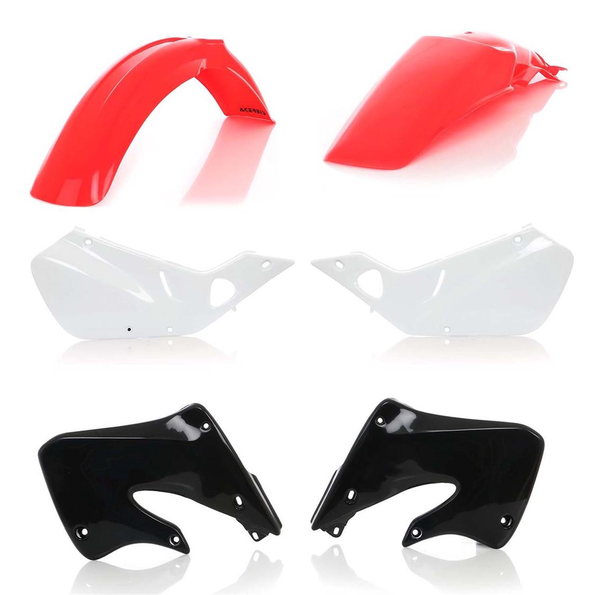 I Honda Plastic Kit (CR125/250R 98-99/97-99) OEM-98 Acerbis. Indent (7557.553.098)