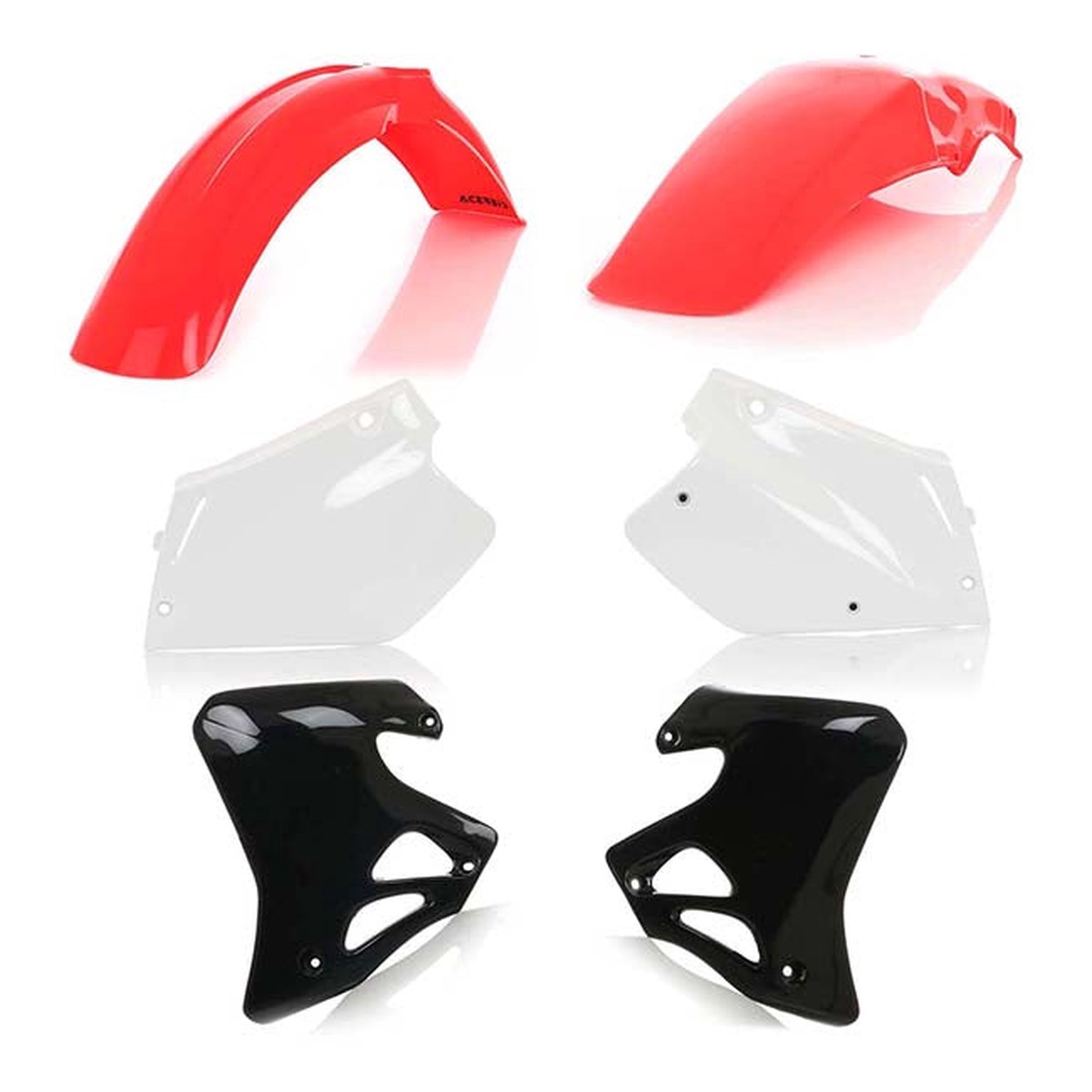 I Honda Plastic Kit (CR125R 95-97 CR250R 95-96) OEM-96 Acerbis. Indent (7551.553.096)