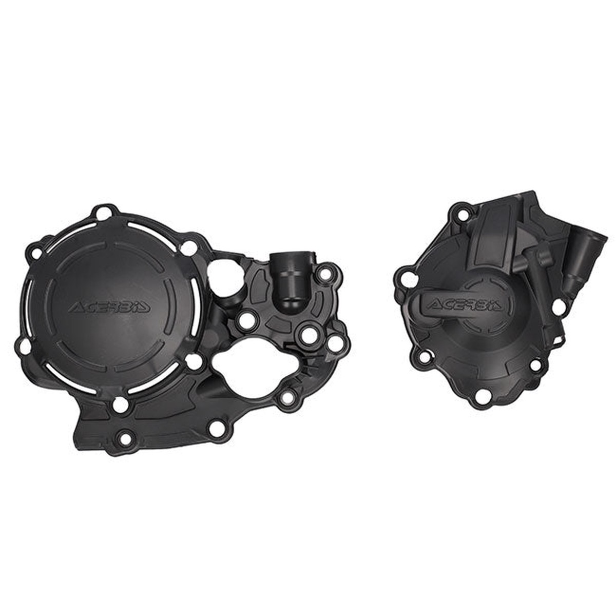 X-Power Engine Case Cover Kit Black CRF250R/RX-300RX Acerbis (25028.090)