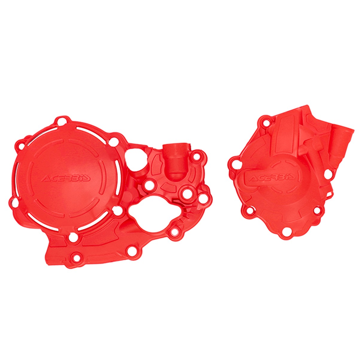 X-Power Engine Case Cover Kit Red CRF250R/RX-300RX Acerbis (25028.110)