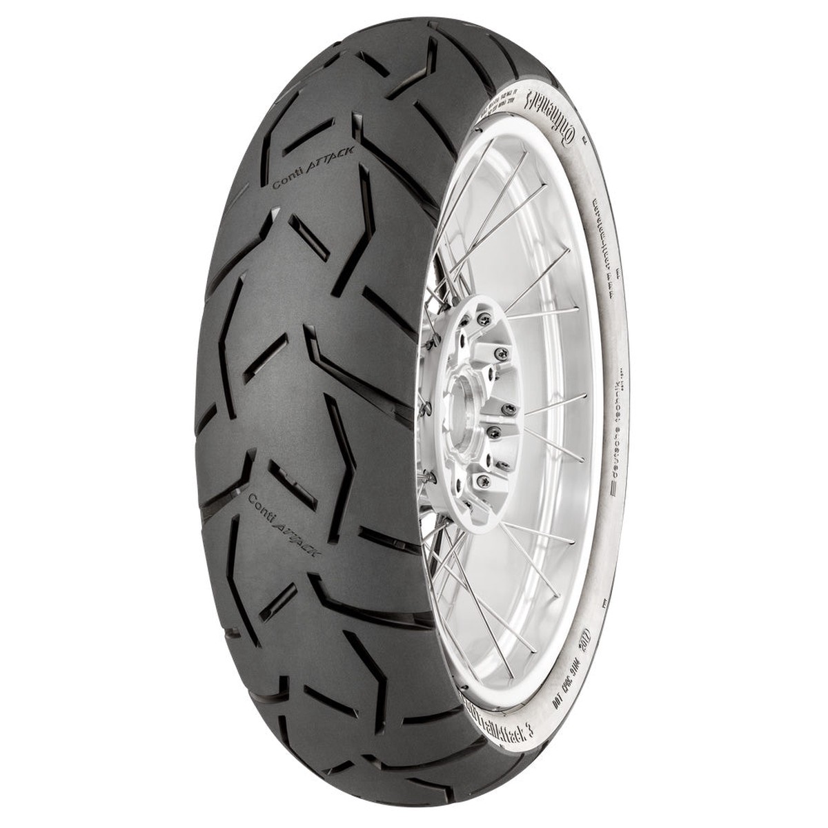 *120/90-17 64S ContiTrailAttack3 Tyre TL Rear Continental (C1712090CTA3)