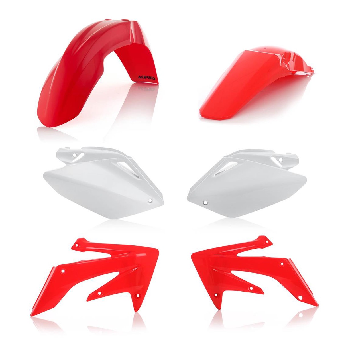 I Honda Plastic Kit (CRF250R 04-05) OEM-004 colour Acerbis (7454.553.004)