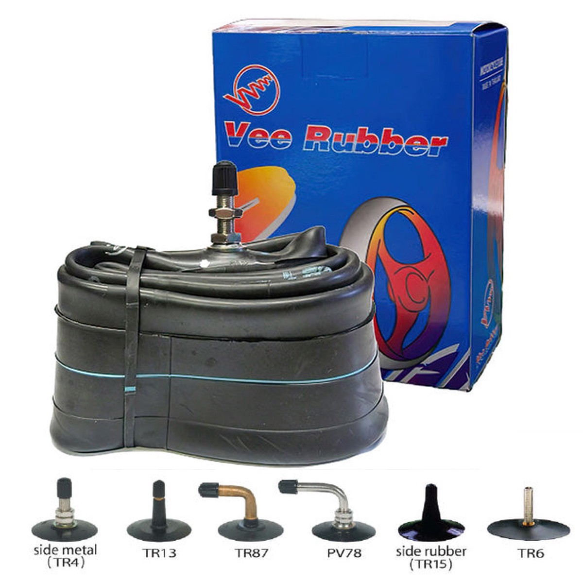 VT Tubes 350/410 x 14 TR4 (110/90x14) Vee Rubber (VT14350)