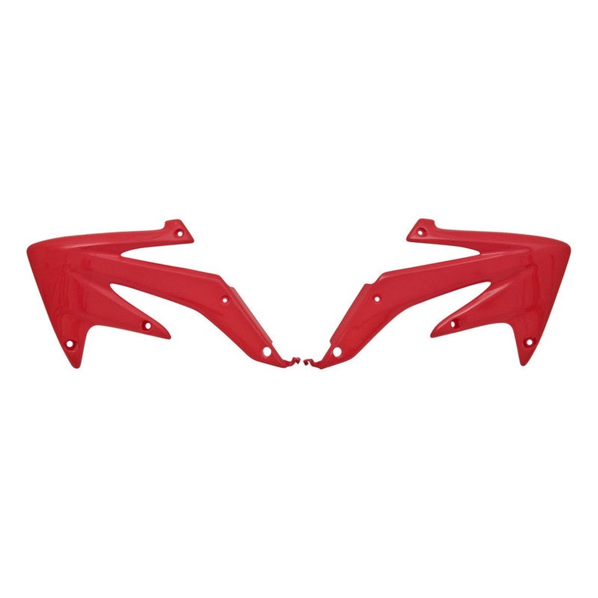 RADIATOR SHROUDS RTECH RED HONDA CRF450X 05-07