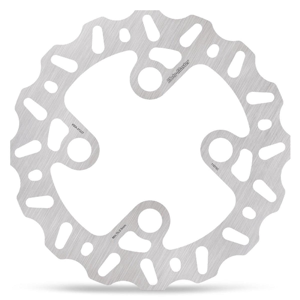 BRAKE DISC FRONT MOTO MASTER NITRO 185MM GASGAS SHERCO