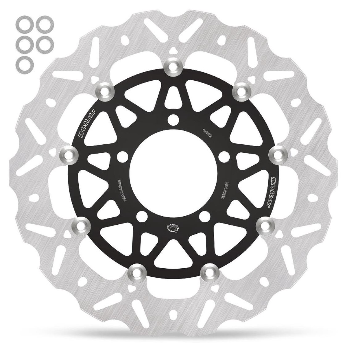 BRAKE DISC FRONT MOTO MASTER NITRO 310MM FLOATING ABS SHIMS TRIUMPH FRONT LEFT