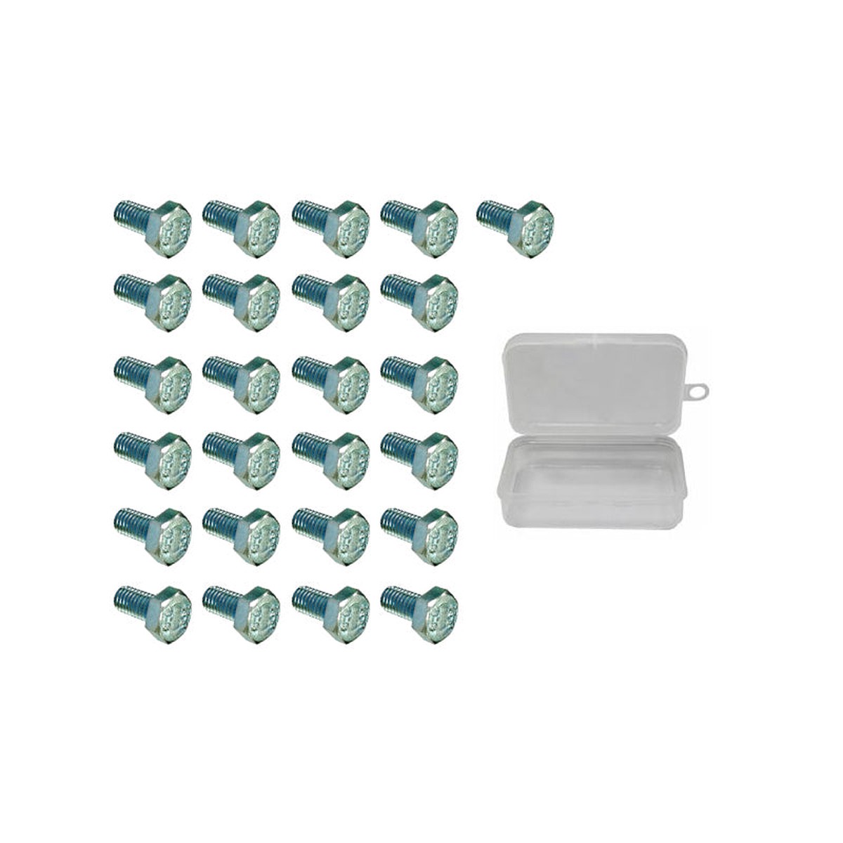 PSYCHIC BOLTS 6 X 12 MM 10 MM HEAD 25 PACK