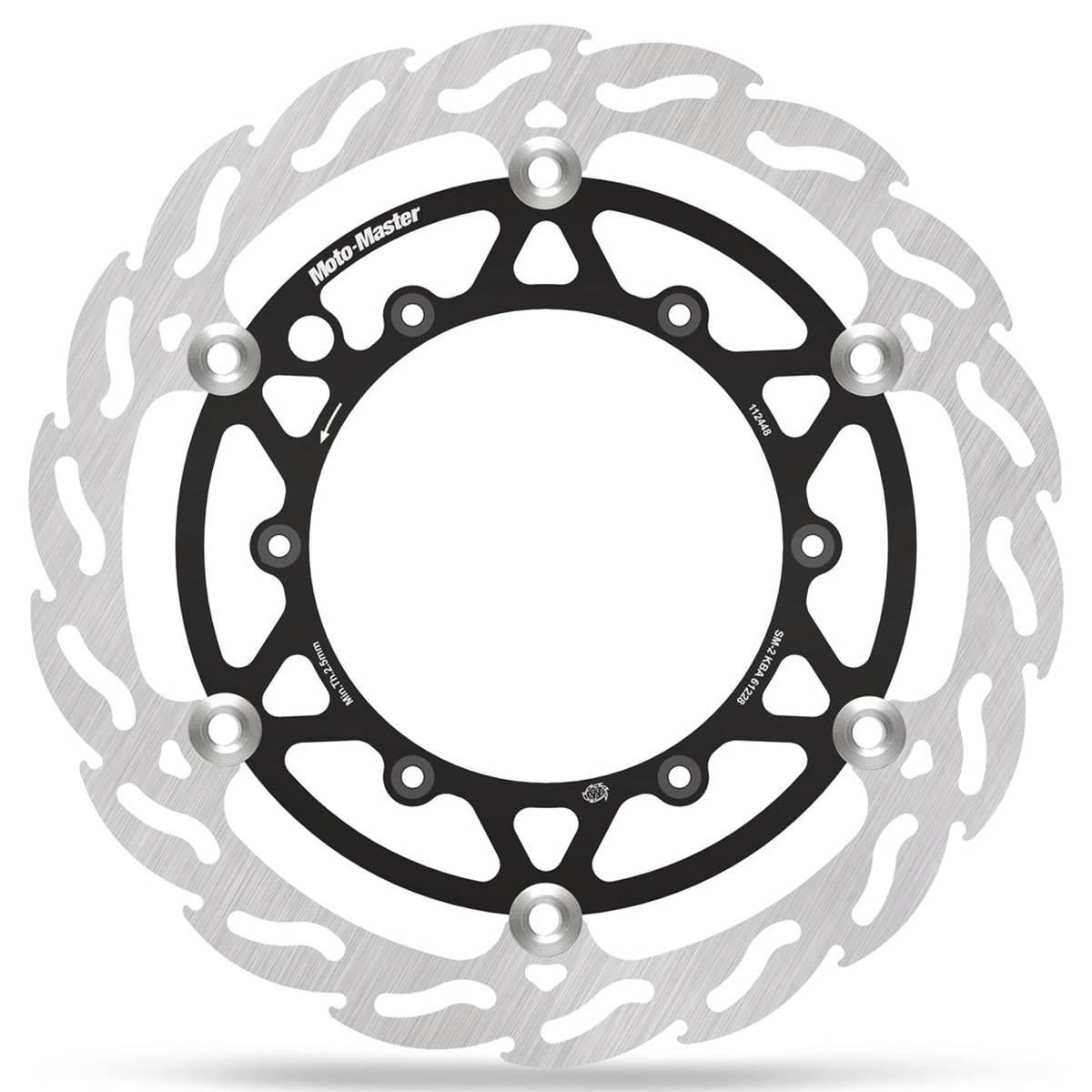 BRAKE DISC FRONT MOTO MASTER FLAME 280MM FLOATING GAS GAS HUSQVARNA KTM