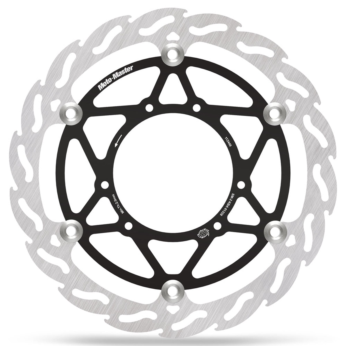 BRAKE DISC FRONT MOTO MASTER FLAME 280MM FLOATING HONDA CRF250R CRF250RX CRF450R CRF450RX