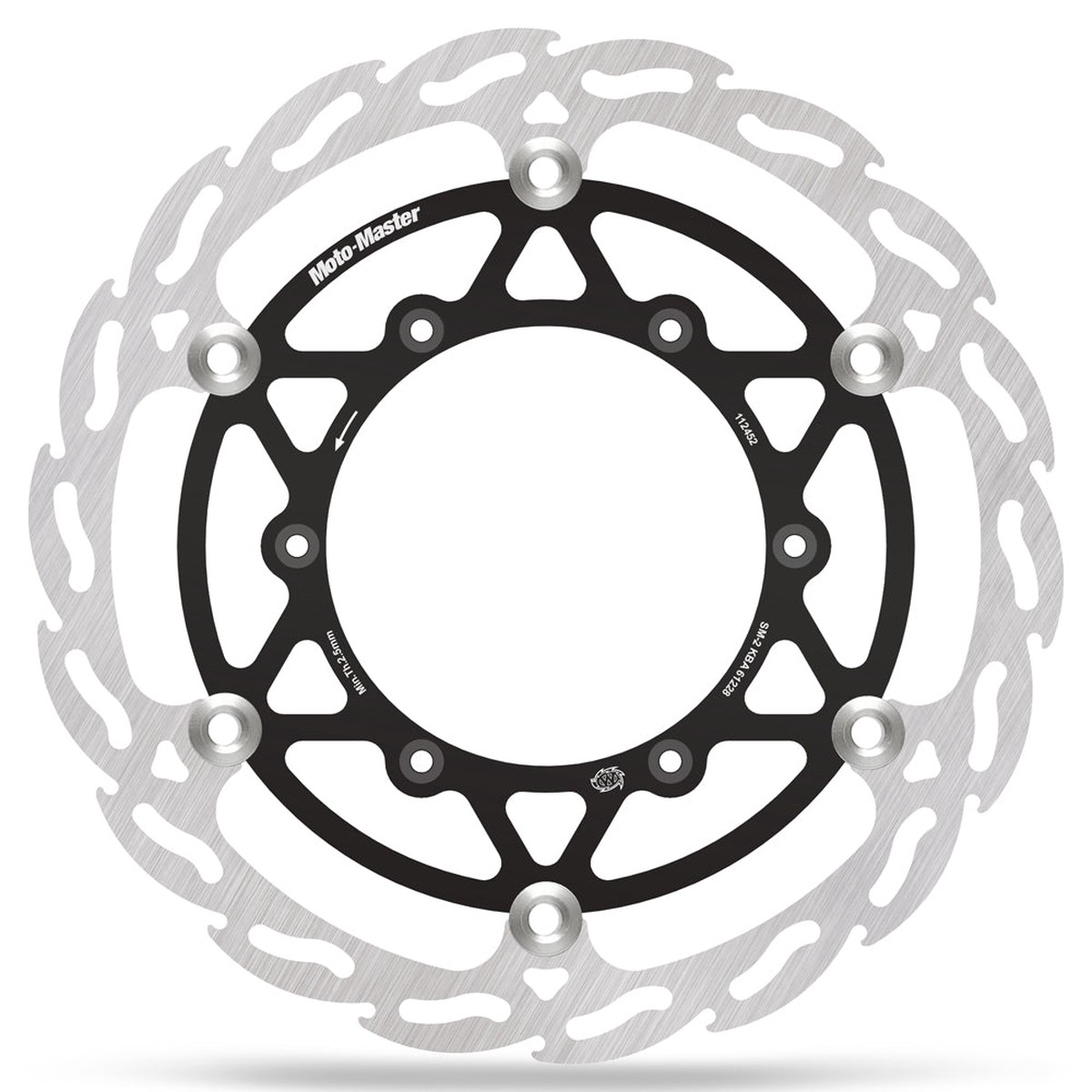 BRAKE DISC FRONT MOTO MASTER FLAME 280MM FLOATING SUZUKI YAMAHA