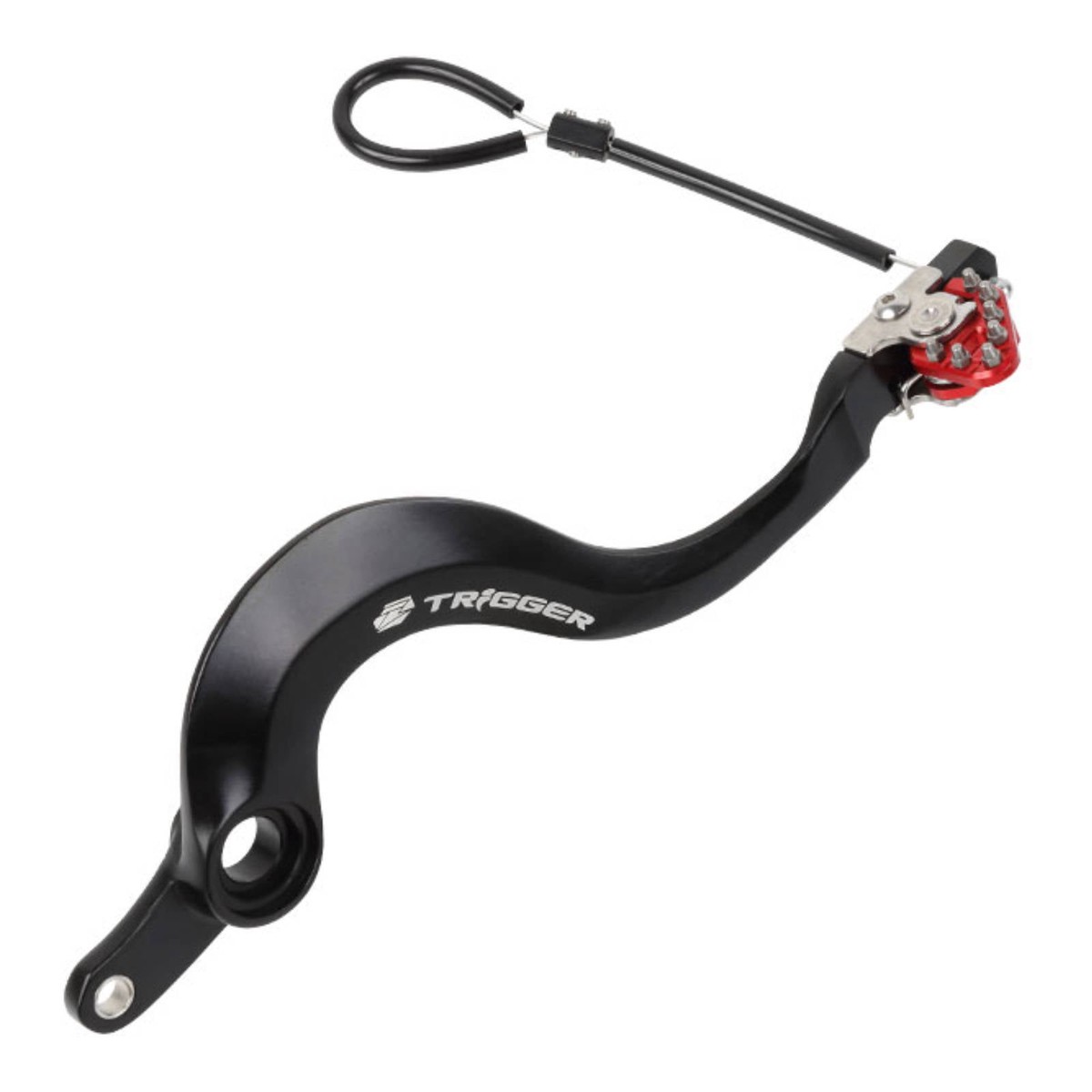 Zeta Trigger Brake Pedal Suzuki RMZ450 '08- Red