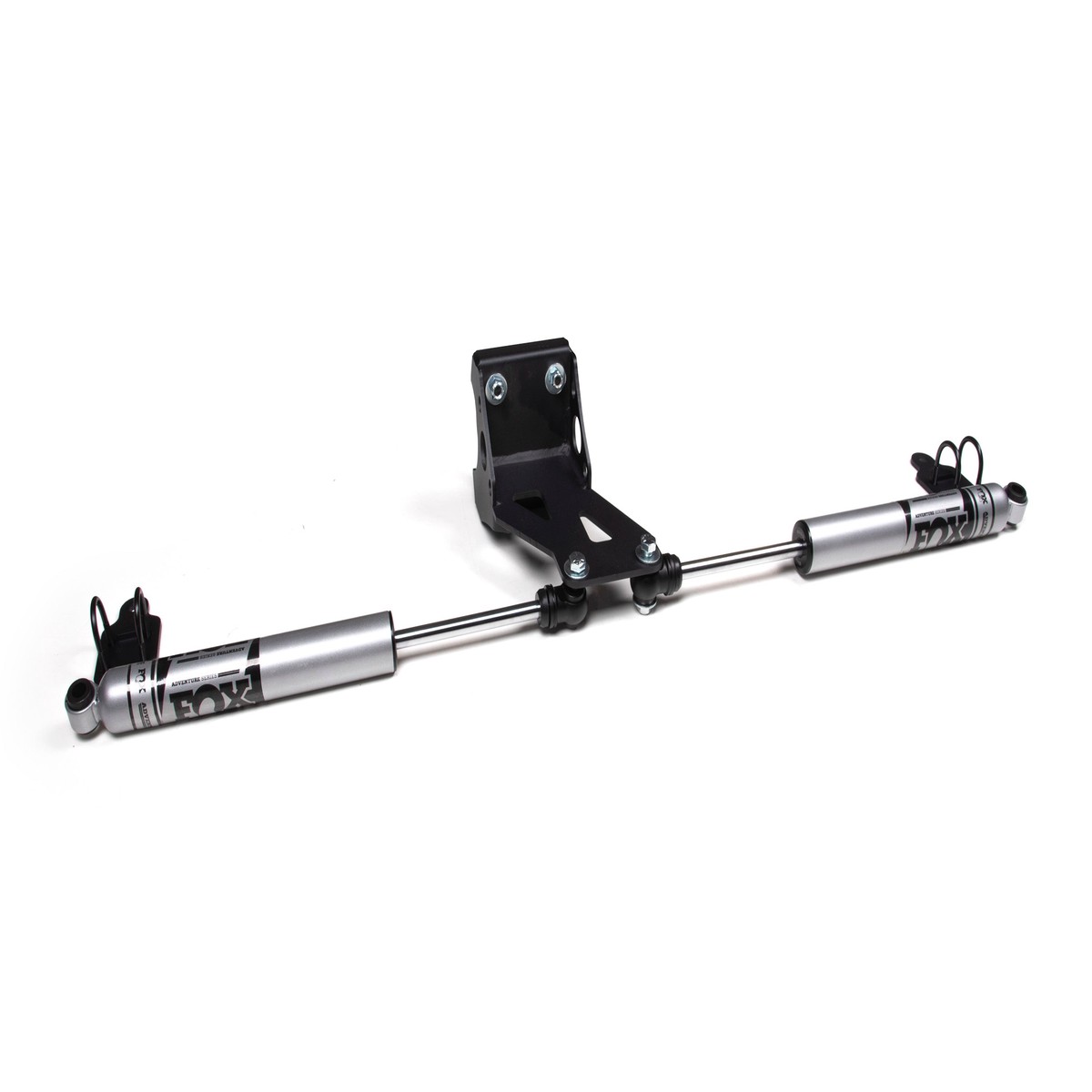 Zoneoffroad 2005-2026 Ford F250 F350 Super Duty 4WD Fits 2.5-9 Inch Lift Dual Steering Stabilizer Kit with FOX Shock Adventure Series ZONF102F