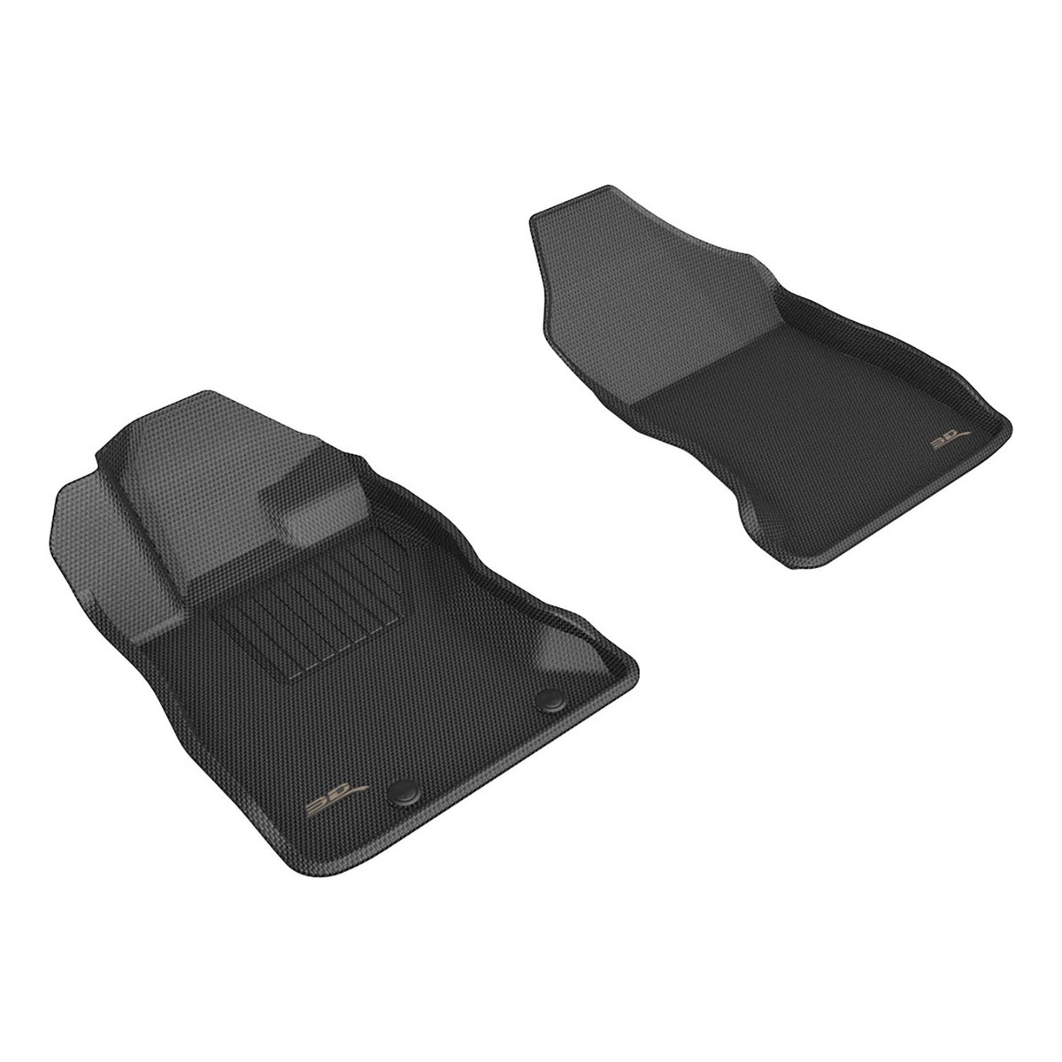 3D Maxpider 2022-2026 Subaru WRX Custom Fit Kagu Black 1st Row Floor Liner L1SB03611509