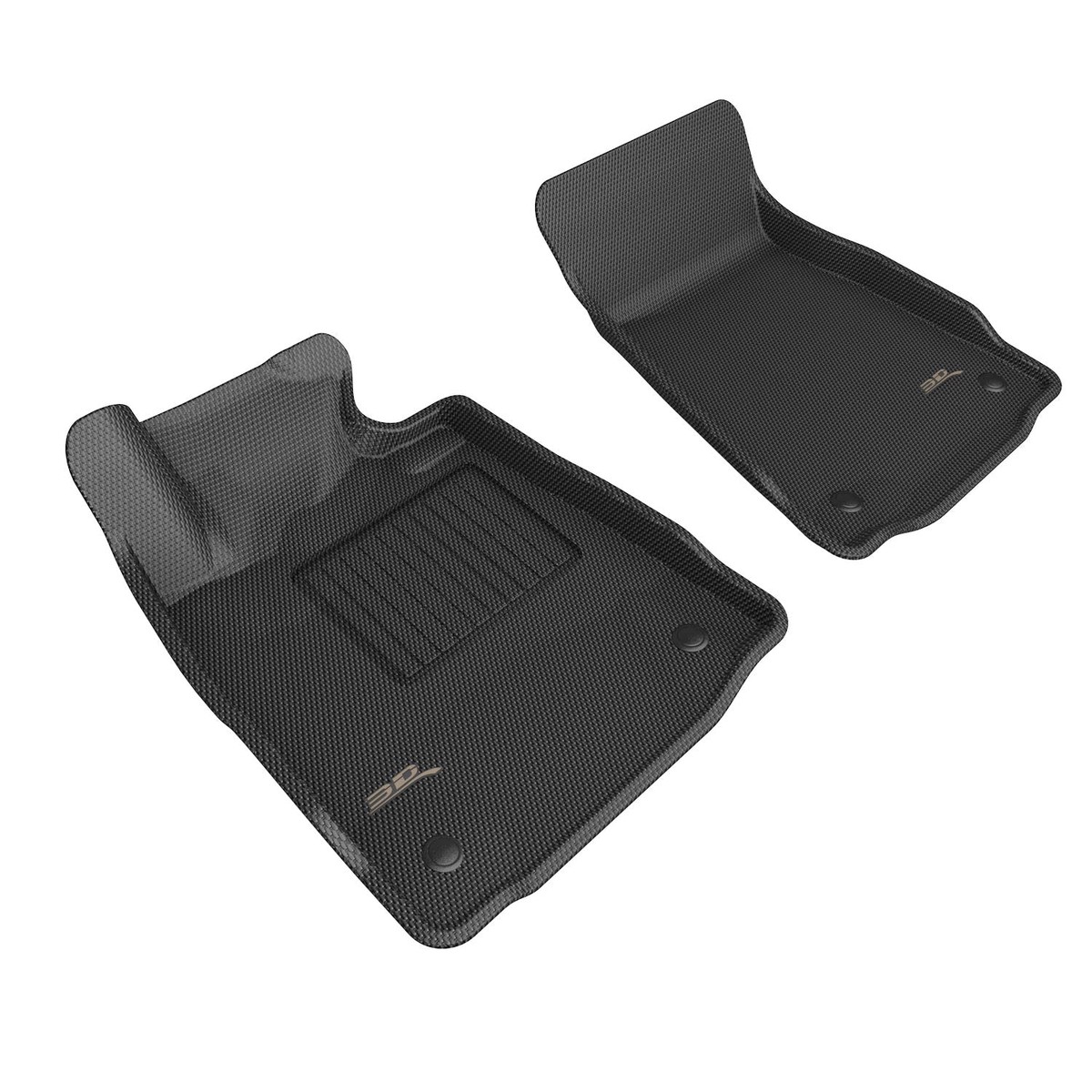 3D Maxpider 2022-2026 Nissan Z Custom Fit Kagu Black 1st Row Floor Liner L1NS14011509