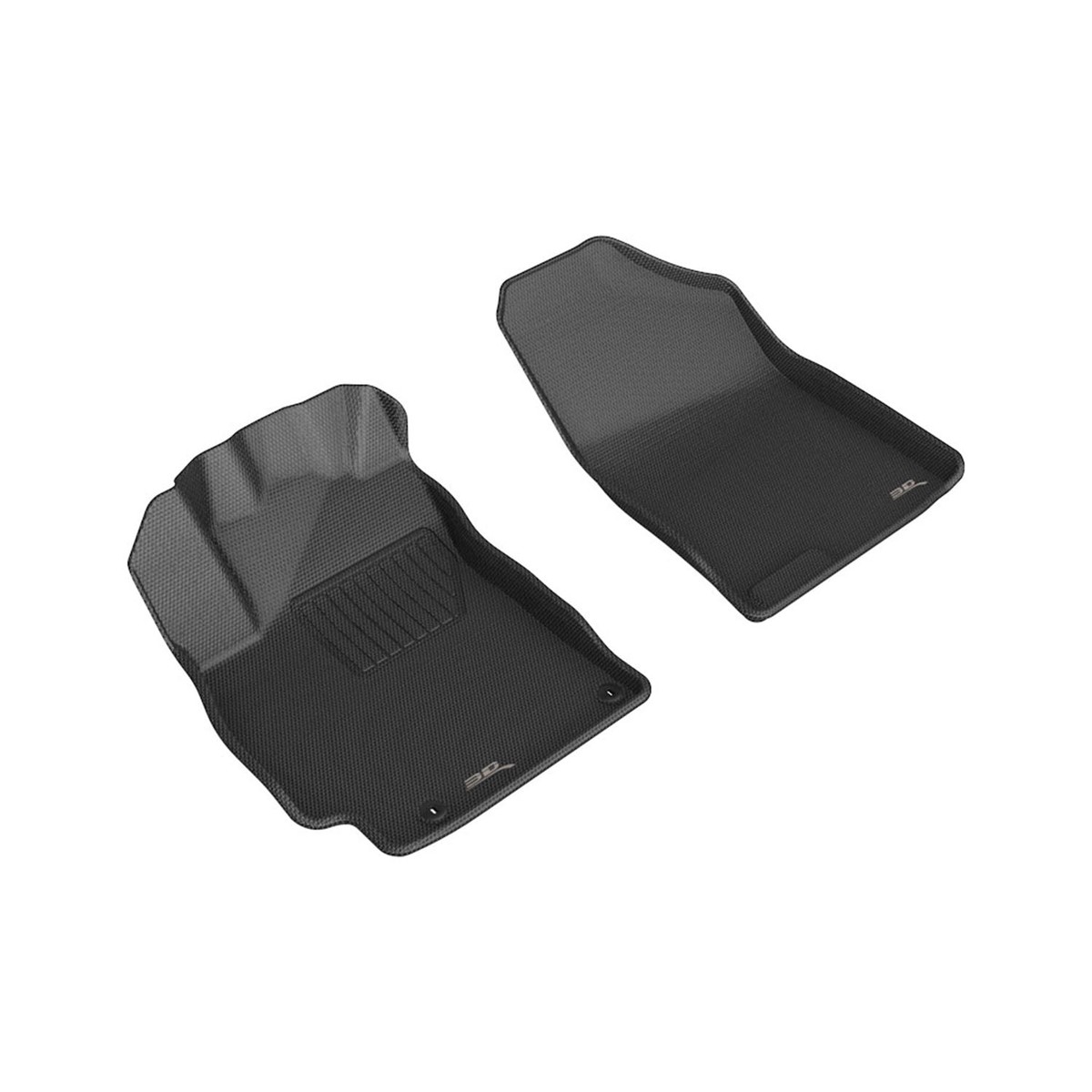 3D Maxpider 2021-2026 Hyundai Elantra Custom Fit Kagu Black 1st Row Floor Liner L1HY11011509