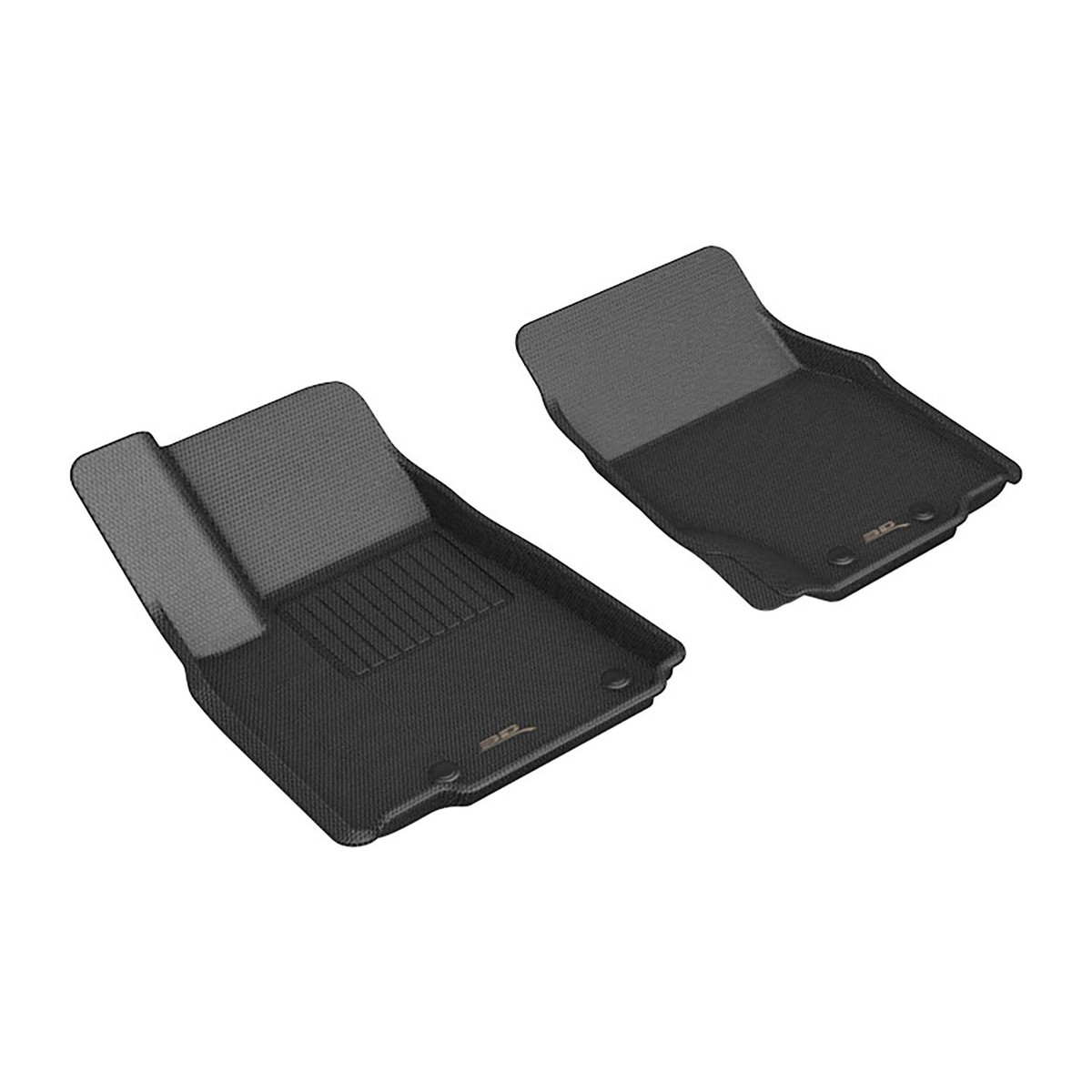 3D Maxpider 2022-2026 Jeep Grand Cherokee Kagu Black 1st Row Floor Liner L1JP02711509