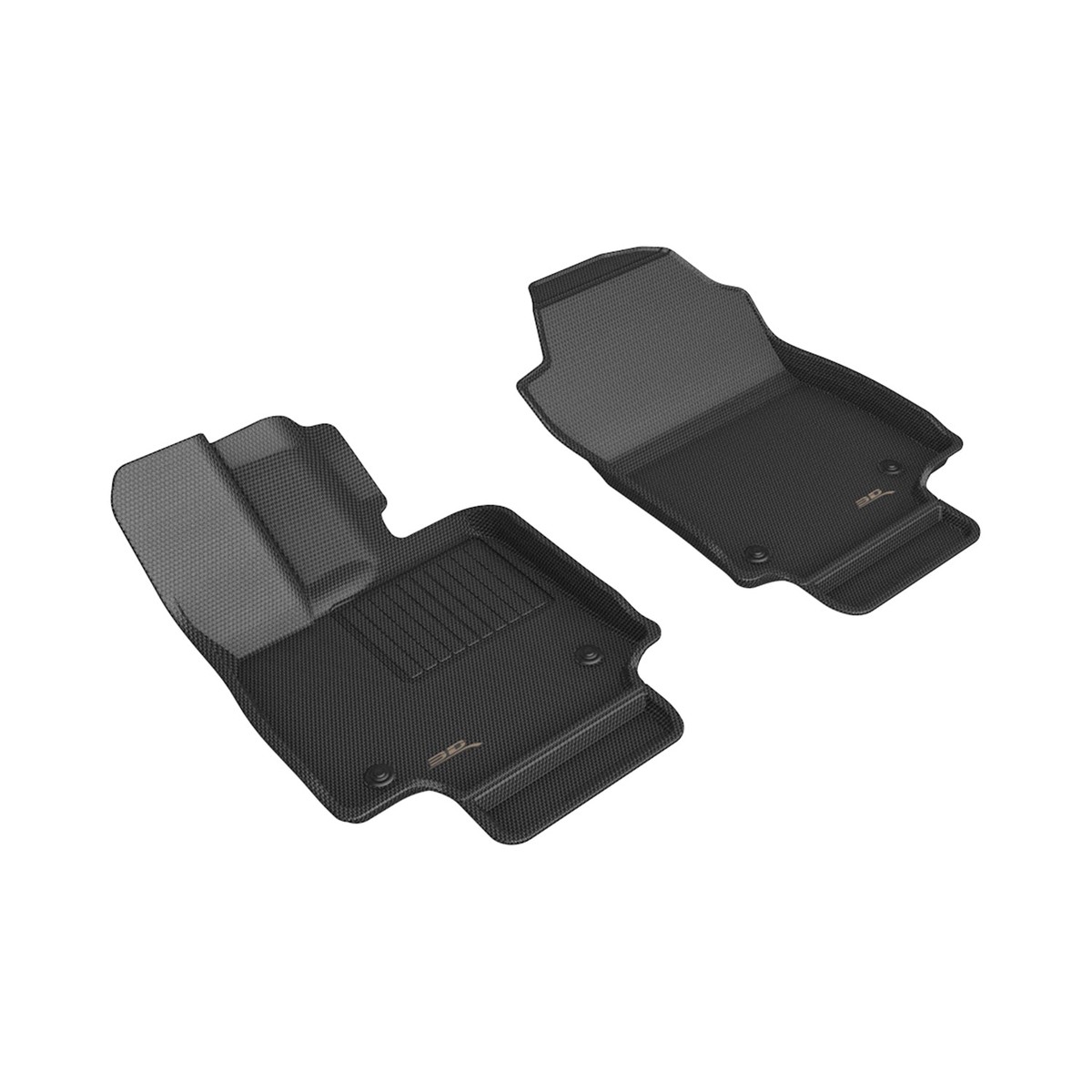3D Maxpider 2022-2026 Lexus NX Custom Fit Kagu Black 1st Row Floor Liner L1LX07611509