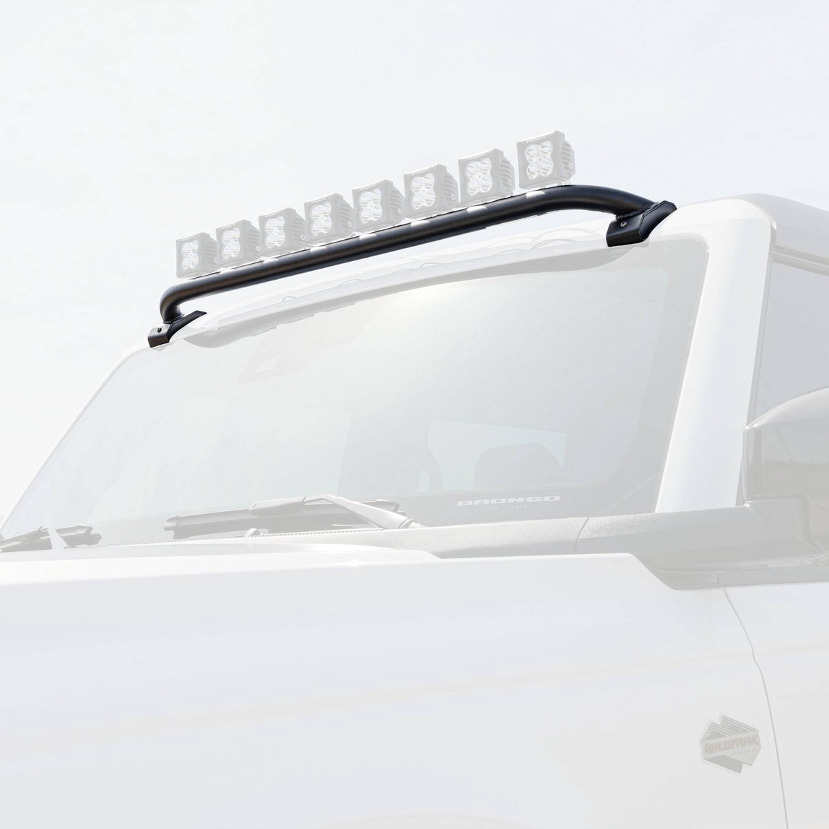 ZROADZ 2021-2025 Ford Bronco Mild Steel Bolt-on Roof Mount Eight 3" LED Pod Lights Z935401